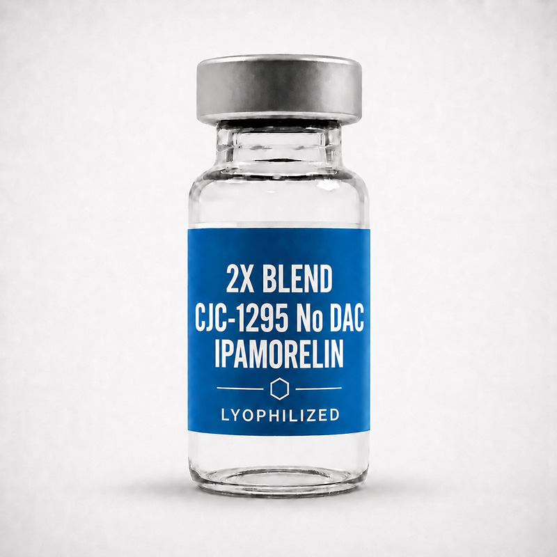 2X Blend CJC-1295 No DAC Ipamorelin Lyophilized