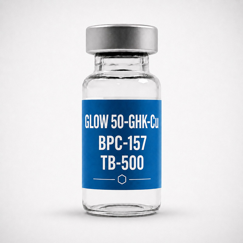 GLOW 50 GHK-Cu BPC-157 TB500